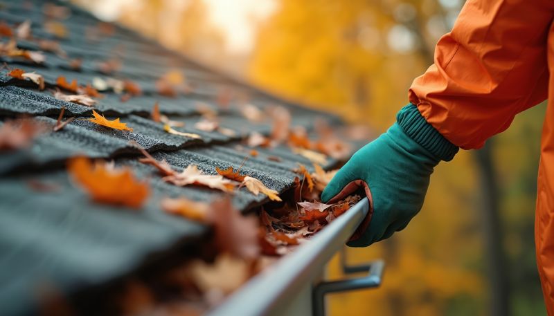 Fall Gutter Clearing
